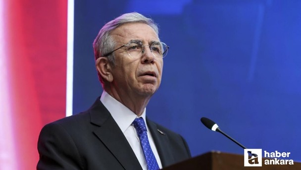 Mansur Yavaş yağışlar için uyardı: Dikkatli olun