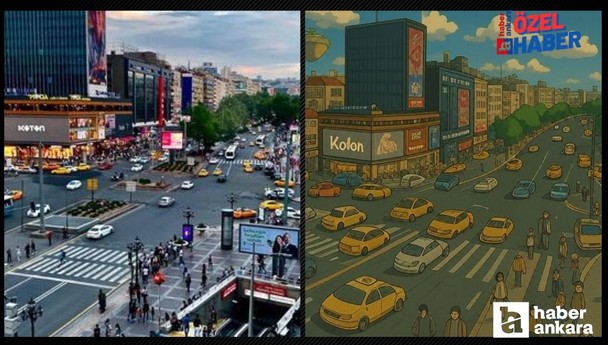 Ankara'da Ghibli modasına uydu: İşte başkentin animasyon hali