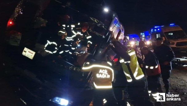 Çorum’da otobüs kazası: 23 kişi yaralandı