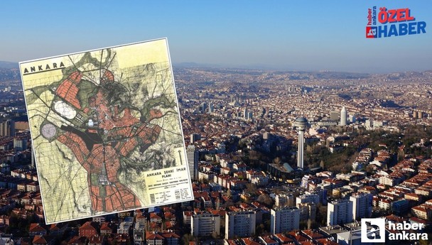 Ankara'nın ünlü şehir planındaki kalp detayı: Türkiye'nin kalbi göndermesi