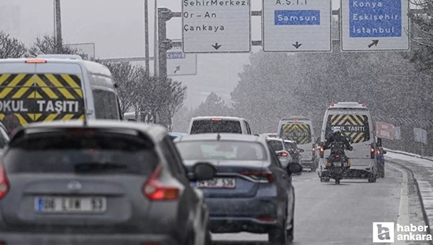 Ankara'da hangi yollar trafiğe kapatıldı?