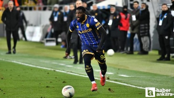 MKE Ankaragücü'nde Laura kadro dışı bırakıldı