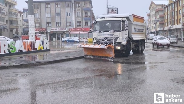 Pursaklar Belediyesi ekipleri: Tetikte bekliyoruz