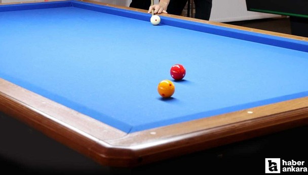 Ankara’da yapılan Avrupa Bireysel 3 Bant Bilardo Şampiyonası'nı Alman sporcu kazandı