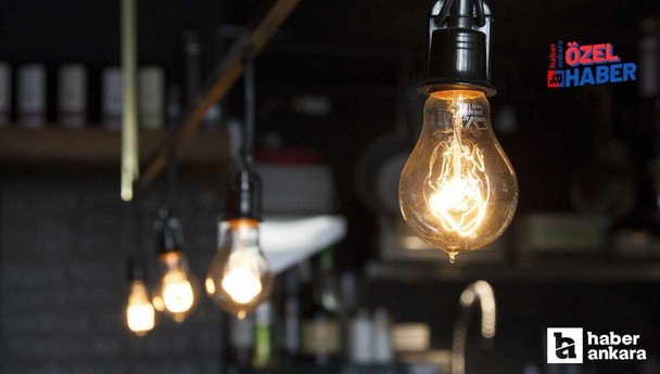 Ankara elektrik kesintisi: Altındağ, Mamak, Çankaya, Keçiören, Yenimahalle!