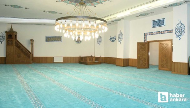 Kahramankazan Belediyesi beklenen cami açılışı için tarihi duyurdu!