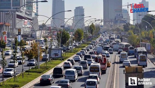 Trafik keşmekeşe dönmüştü! TÜİK Ankara'da kayıtlı trafikteki araç sayısını açıkladı