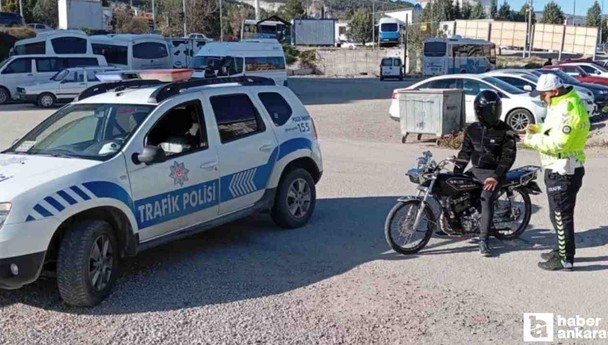 Beypazarı'nda emniyet denetimleri sürüyor