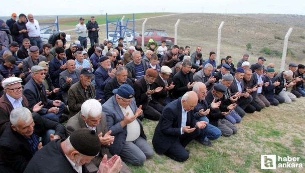 Beypazarı'nda vatandaşlar yağmur duasına çıktı