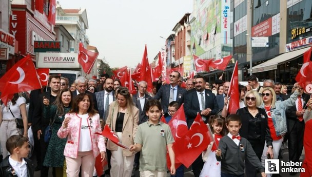 Etimesgut Belediyesi 23 Nisan programları için geri sayım sürüyor