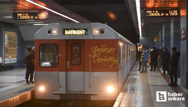 Ankara'ya 23 Nisan sürprizi! EGO duyurdu nostalji treni Bombardier raylara dönüyor