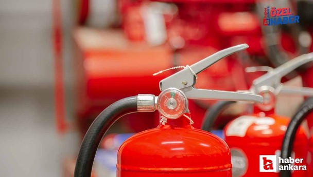 Ankara Büyükşehir Belediyesi'nden yangın söndürme cihazları için yeni tedbir!