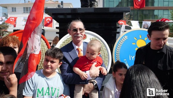 Etimesgut Belediyesi 23 Nisan programları renkli anlara sahne oldu
