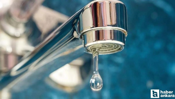 ASKİ'den Pursaklar ve Bağlum için zorunlu su kesintisi açıklaması!