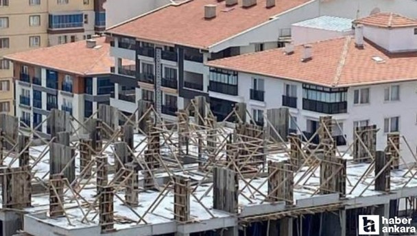 Mamak'ta iş kazası: İşçi, asansör boşluğuna düştü