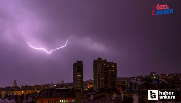 Başkent iklim değişikliğiyle mücadele ediyor: Süper hücre etkili oldu