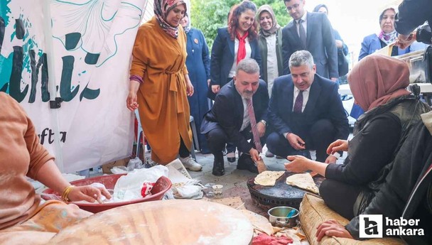 Sincan Belediye Başkanı Ercan, Arife Çiçekleri kermesine katıldı