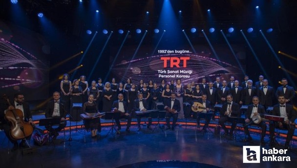 TRT Türk Sanat Müziği Personel Korosu 33 yaşında