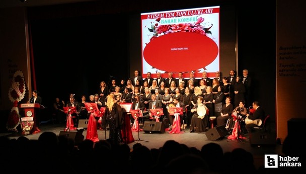 Etimesgut Belediyesi Bahar Konseri nostaljik anlar yaşattı