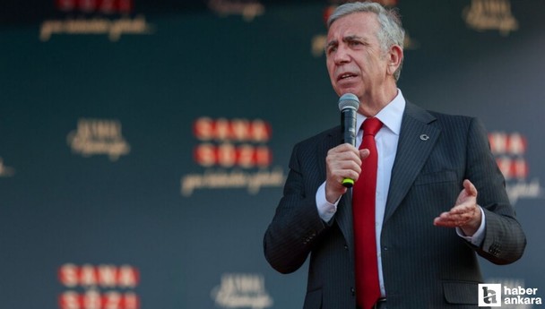 Mansur Yavaş: 'Haksızlığı yapan kim olursa olsun karşı çıkmak lazım'