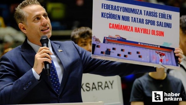 Keçiören Belediyesi katkılarıyla semtte taekwondo salonu açıldı