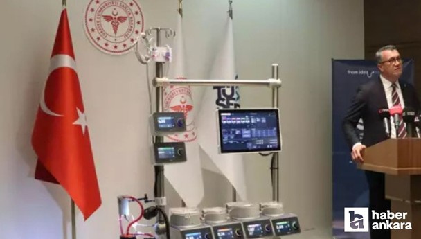 Yerli ve milli kalp-akciğer makinesi tanıtıldı
