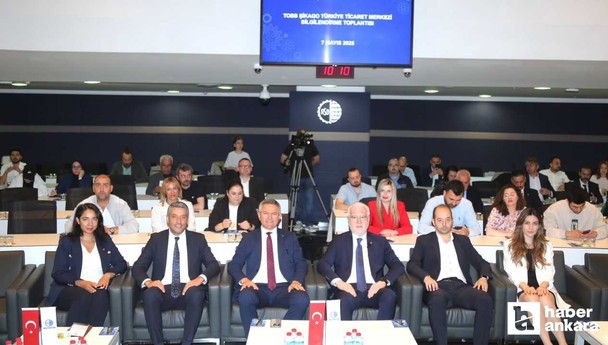 ASO’da TOBB Şikago Ticaret Merkezi Bilgilendirme Toplantısı yapıldı
