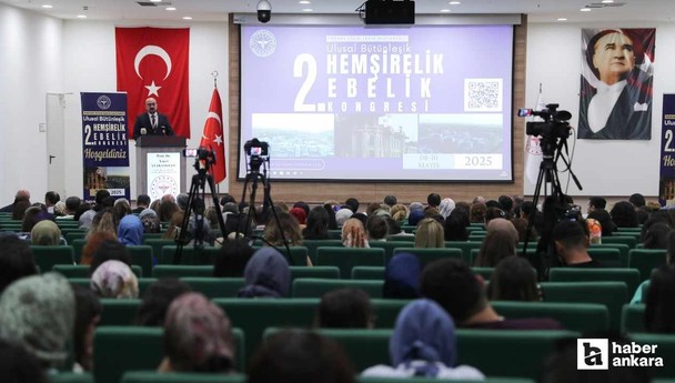 2. Ulusal Bütünleşik Hemşirelik ve Ebelik Kongresi Ankara'da start aldı