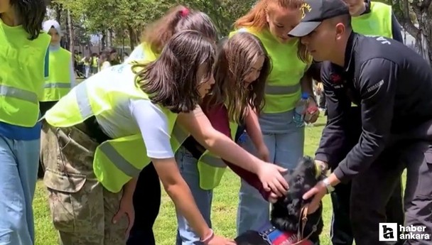 Ankara İl Jandarma Komutanlığı'ndan anlamlı hareket