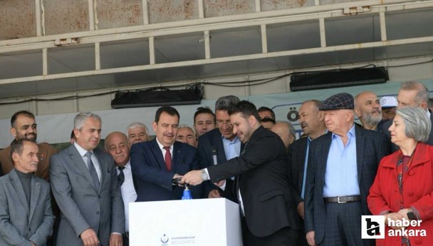 Kahramankazan Belediyesi toprakla suyu buluşturdu!