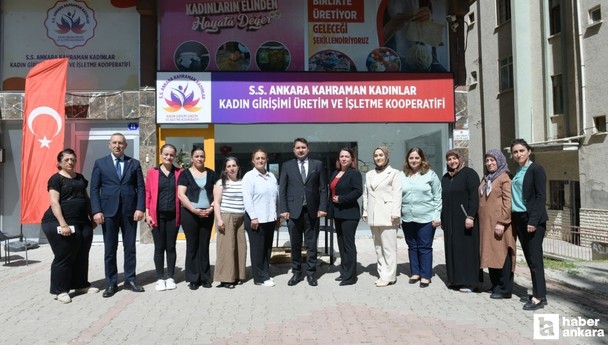 Kahramankazan Belediye Başkanı Çırpanoğlu, kadın girişimcilerle bir araya geldi