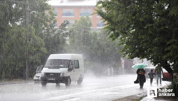 Ankaralılar şemsiyelerinizi çıkartın! Yağışlı hava geliyor