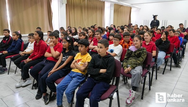 Keçiören Belediyesi öğrencileri sıfır atık konusunda bilgilendirdi