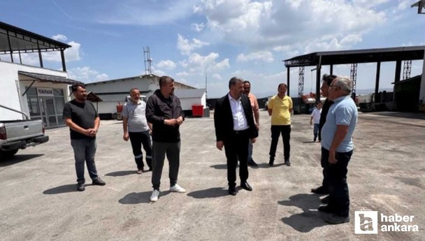 Pursaklar Belediye Başkanı Çetin, kurban pazar alanlarını denetledi