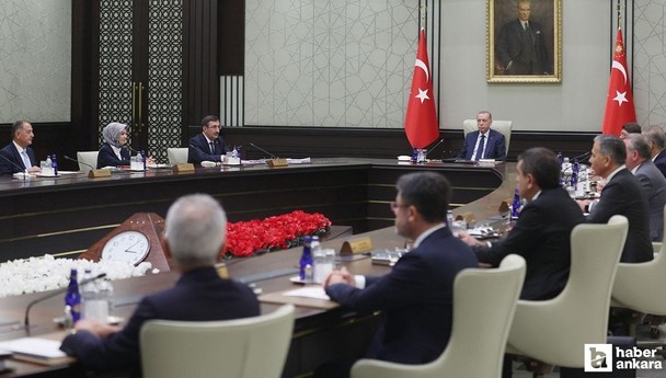 Kabine toplantısı bugün ne zaman, saat kaçta? Son dakika açıklandı!
