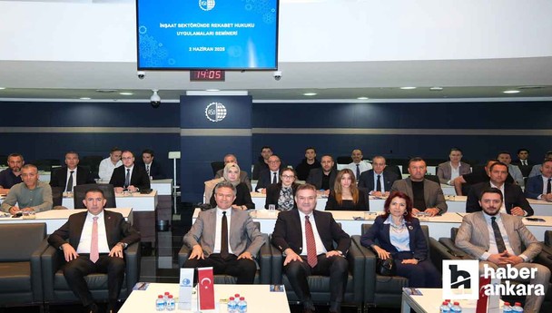 ASO'dan İnşaat Sektöründe Rekabet Hukuku Uygulamaları Semineri
