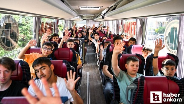 Altındağ Belediyesi Gençlik Merkezi öğrencileri Kayseri Erciyes'e gitti