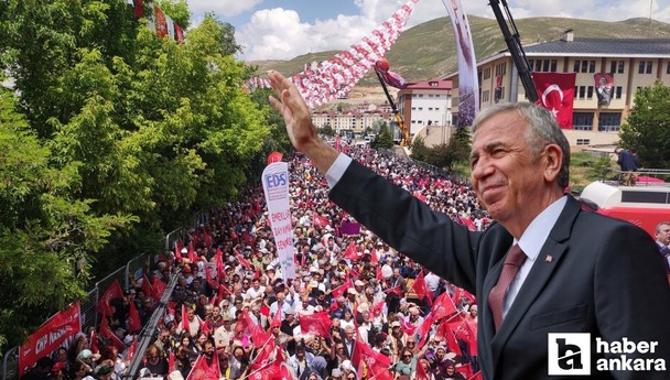Mansur Yavaş Bayburt'tan seslendi: Hak yerini bulacak
