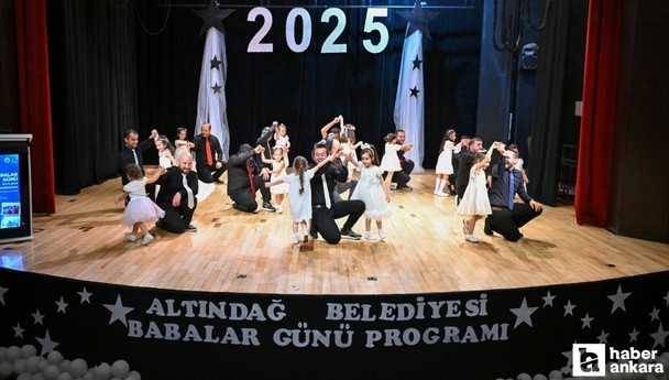 Altındağ Belediyesi Babalar Günü kutlama programı renkli anlara sahne oldu