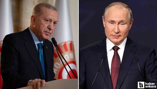 Cumhurbaşkanı Erdoğan ile Rusya Devlet Başkanı Putin telefonda görüştü