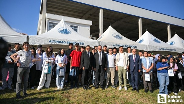 Altındağ Belediye Başkanı Tiryaki YKS'ye girecek gençlerle bir araya geldi