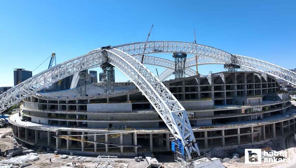 Dünyanın en uzun çelik çatılı 3'üncü stadyumu Ankara'ya inşa ediliyor