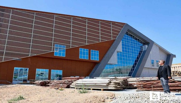 Sincan Belediyesi'nin Şahintepesi Spor Kompleksi hızla tamamlanıyor