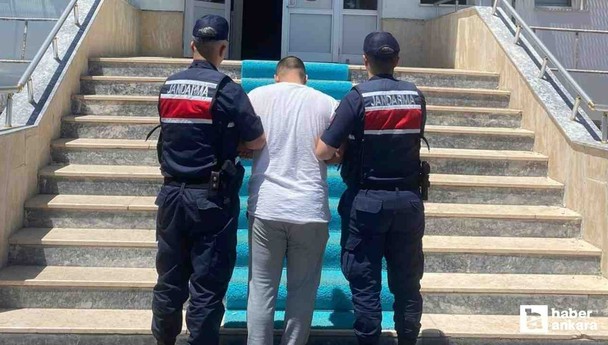 Kırıkkale'de hırsızlık suçundan cezası olan şahsı jandarma yakaladı!