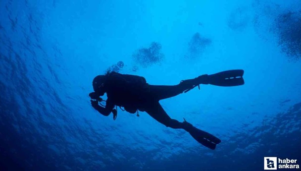 Etimesgut Belediyesi'nin Temel Dalış Eğitim Programı devam ediyor