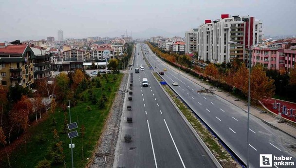 Mamak'taki bu cadde üzerinde tam 22 otobüs durağı var!