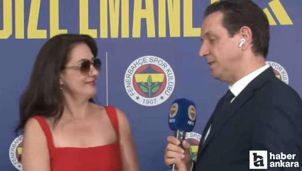 FB forma lansmanına katılan Meltem Cumbul kırmızı elbisesiyle gündem oldu