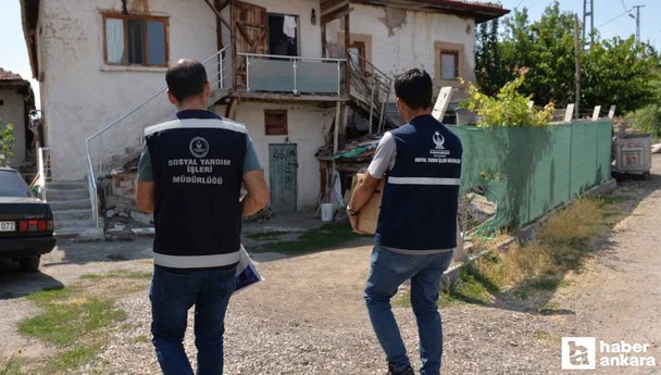 Kahramankazan Belediyesinden ihtiyaç sahiplerine sosyal yardım!