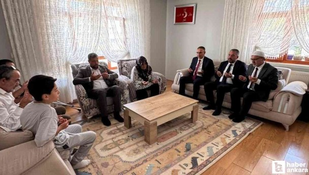 Başkan Çetin'den 15 Temmuz şehitlerinin aileleri ve gazilere anlamlı ziyaret