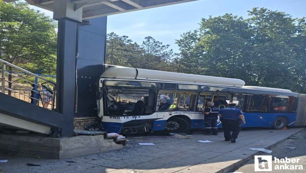 EGO Keçiören'deki kaza hakkında resmi açıklama yaptı: Otobüsün kaza nedeni ve hızı belli oldu